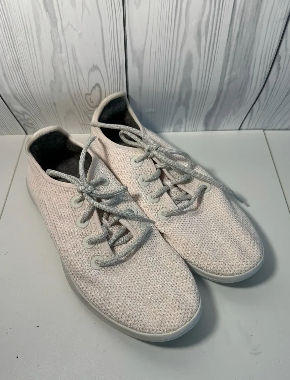 Allbirds Mens Tree Runners Light Salmon Neutral Size 12 R1